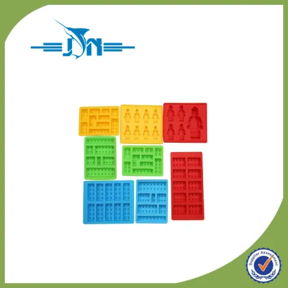 8pc Silicone Molds for Lego Lovers