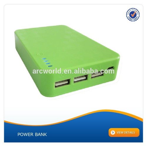 AWC133 3 usb port charger 10400mah power bank