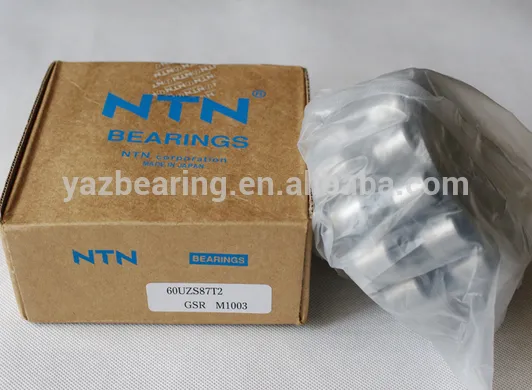 Japan NTN nylon cage double row eccentric bearing 60UZS87T2