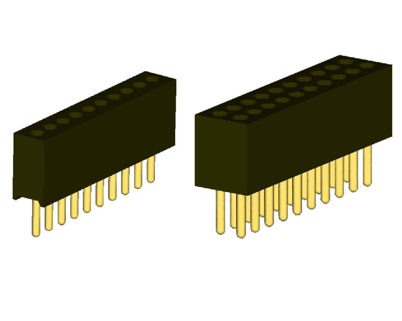 1.27mm Machined Socket connectors