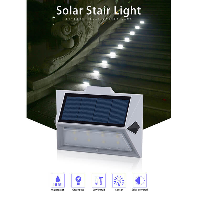 Garden Solar Wall Light