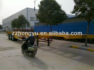 cheaper 35tons 40feet container semi trailer/cheap semi trailer