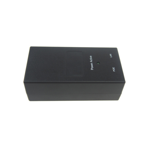 black color 48v 0.5a poe power adapter