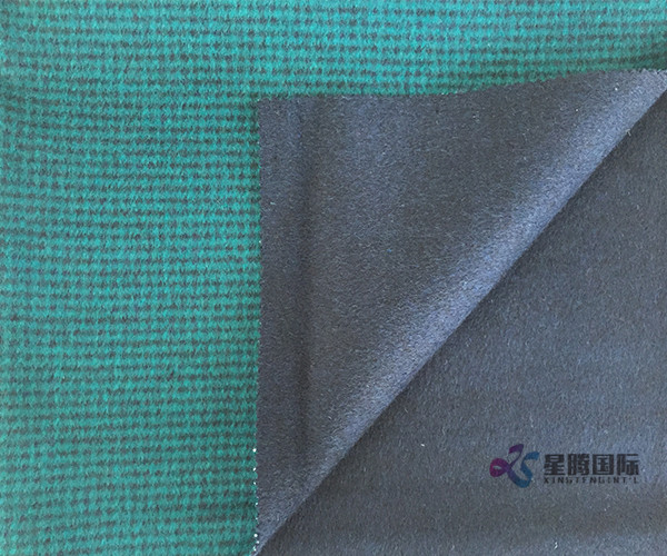 Over-coating Wool Textile