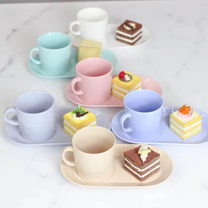 CH389/W-11P Elegant Ceramics White Fine Bone China Dinnerware Sets