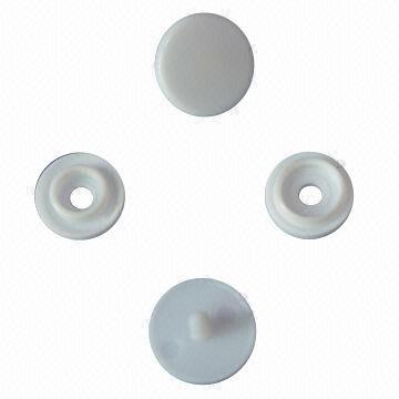 Plastic Button, Available in Various Sizes and Colors, Used for Clothes, Raincoats and Vinly Bags