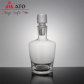 Vertical Whiskey Wine Shot Glass Bottle With Stopper