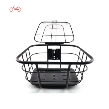 Electric Bicycle Accessories: Basket Pouch, Bike Bags, Top Tube Frame Front Carrier Bag, and Pet Carrier for Cycling