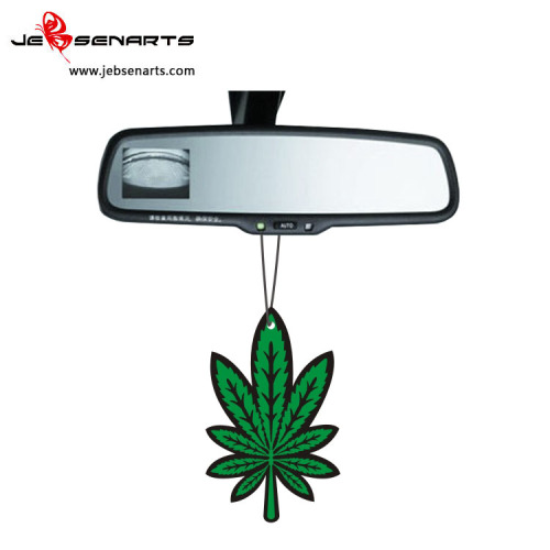 Tarjeta de ambientador de aire colgante de automóviles con fragancia agradable