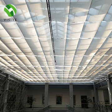 Tenda del soffitto elettrico per isolamento del balcone e parasole impermeabile
