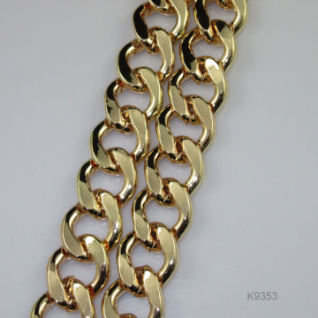 gold color handbag chain