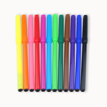 Water Color Pencils Felt Tip Pen - Washable Marker for Kids Drawing Sketching
