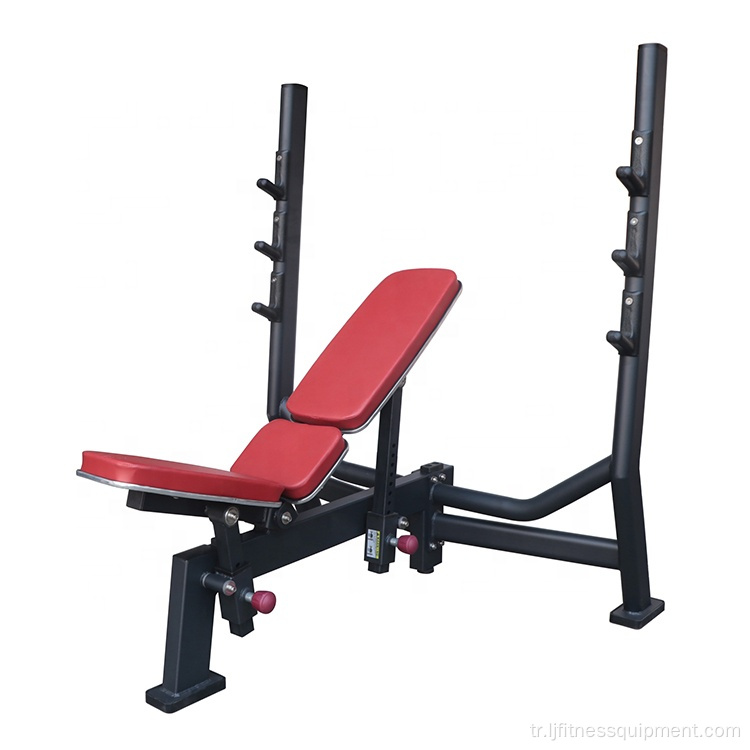Düz Bench Press Egzersiz Gym Weight Bench Press