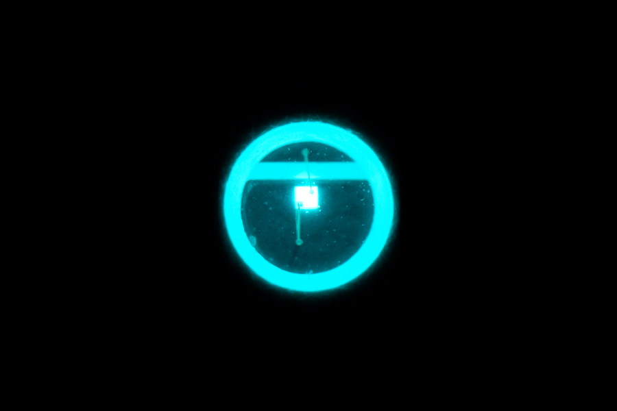 Cyan LED