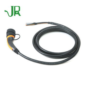 IEC62196 plug 16amp Single Phase Type2 Tethered Cable