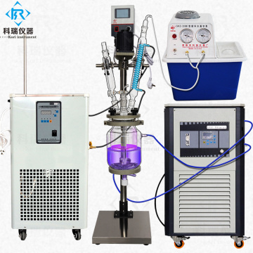 Reflux Distillation Ammonia Double Layer Glass Reactor