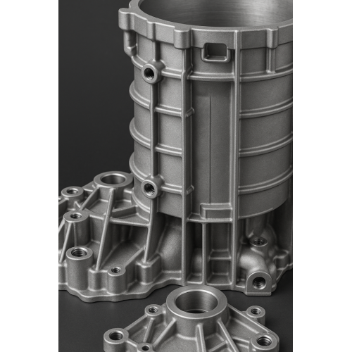 Гравитационное литье под давлением, прецизионная обработка на станке с ЧПУ, корпус мотоцикла