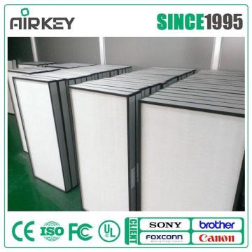 Hepa air purifier air filter for clean room