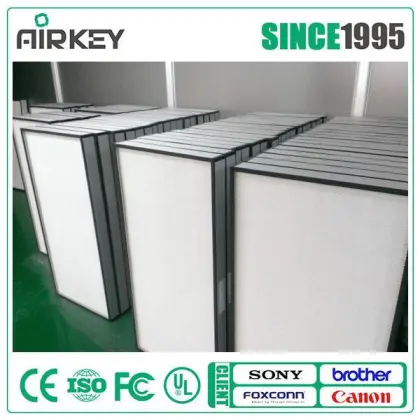 Hepa air purifier air filter for clean room