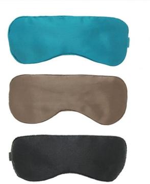 100% silk eye mask, adjustable belt for adult