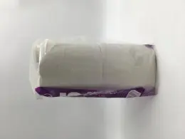 Toilet roll with small dots