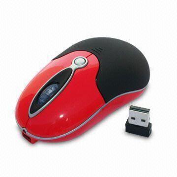Bluetooth Mouse with 7 to 10m Range, Measuring 98 x 56 x 35mm