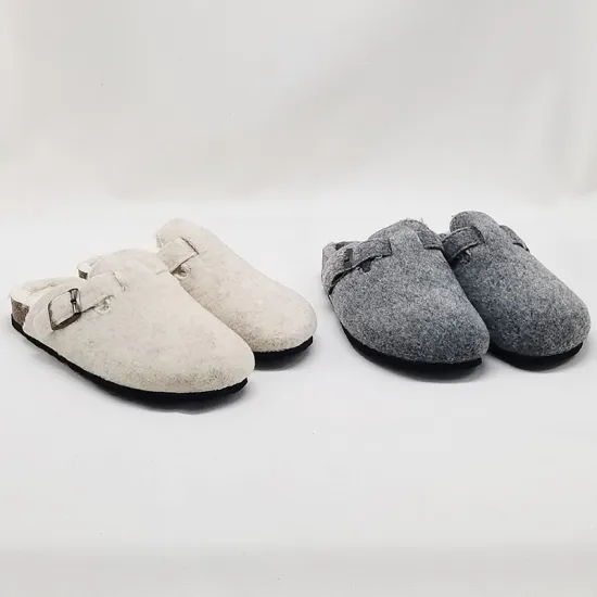 China Factory Low Price Winter Indoor Shoes - High Quality EVA Soft Sole Woolen Slippers for Women