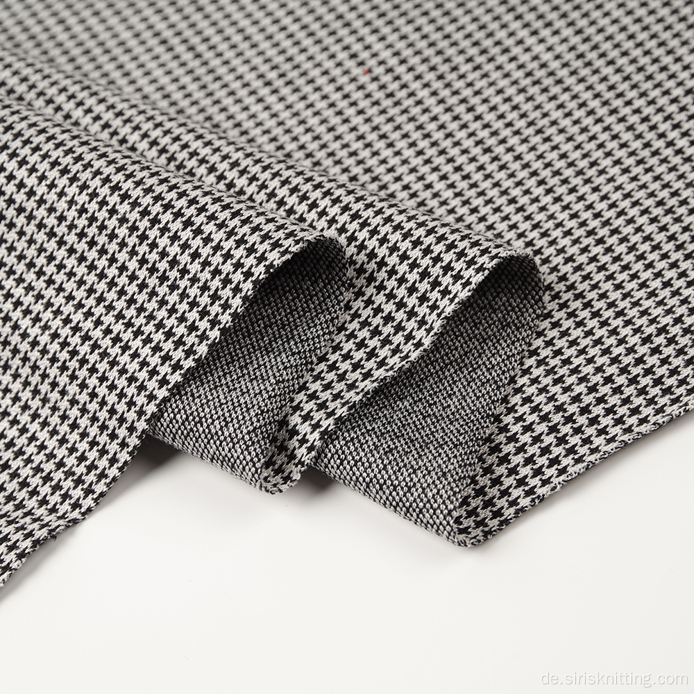 Rayon Polyester Nylon Spandex Double Jacquard Stoff