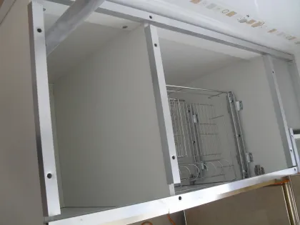 kitchen aluminum cabinets,aluminum frame ,modern kitchen cabinets