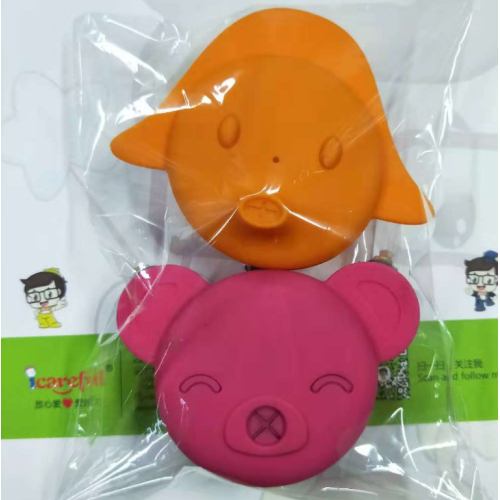 Mignon couvertures de couvercles de silicone parfaits de canard