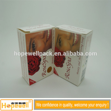 Soap box with printed packaging cardboard boxes