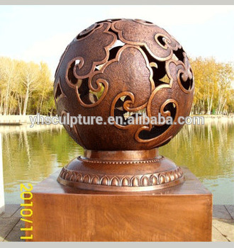 Flower art bronze Sculpture