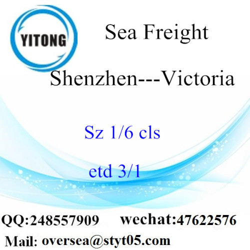 Consolidamento di LCL del porto di Shenzhen a Victoria