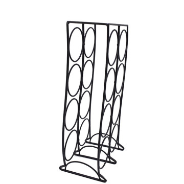 8 Bottles Wine Rack Freestanding Floor Holder