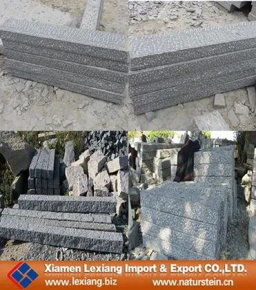 G654 Stone Palisade, Garden Fence, Garden Stone