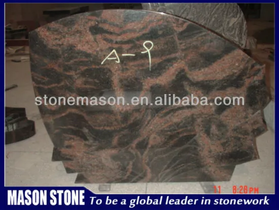 granite headstone design
