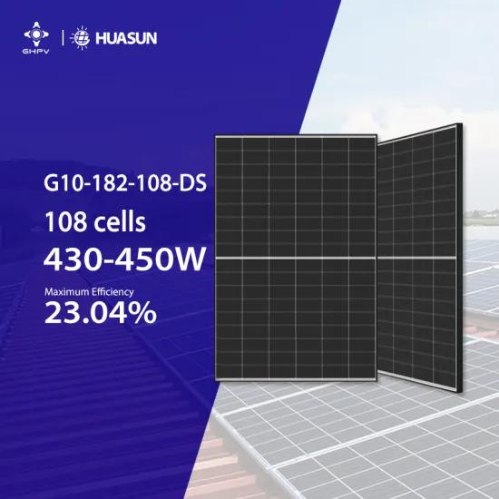 Huasun Rotterdam Warehouse: Affordable and High-Quality 430W to 450W Shingled Bifacial HJT Solar Panel Modules in Europe
