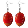 Natural Gemstone Agate Earring