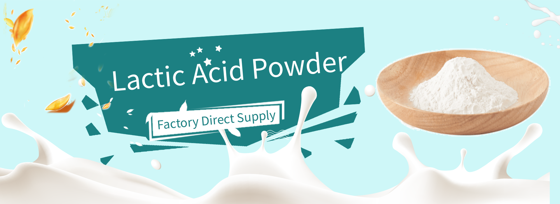 Lactic Acid Powder Bulk in Food