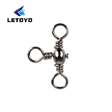 LETOYO Premium Swivel Fishing Barrel with Safety Snap Corkscrew Swivel