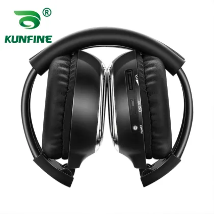 Universal Wireless Infrared IR Headphones For Ipad MP3 Earphone Car Stereo Auto Flip Down Car Monitor Dual Channel Headphones
