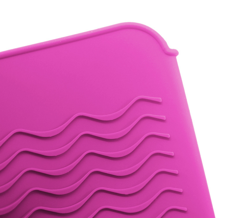 Resistant Silicone Mat Pouch For Flat Iron
