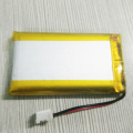 Mais quente 653050 3.8V 1250mAh Li Polymer Battery