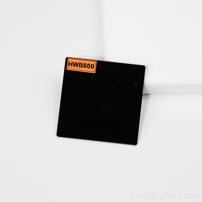 Penghantaran Inframerah Kaca Penyerapan Termasuk HWB800