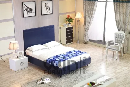 top modern leather bed double