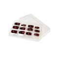 Cosmetics Plastic Packaging Box Maling Kuko Blister Tray