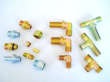 hydraulic hose fitting, hydraulic tee fitting