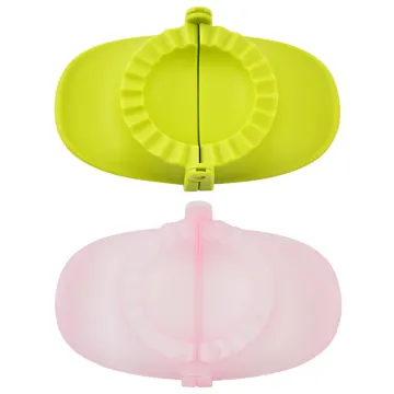 Hot Sale PP Plastic Dumpling Press Mold - DIY Handmade Kitchen Accessory