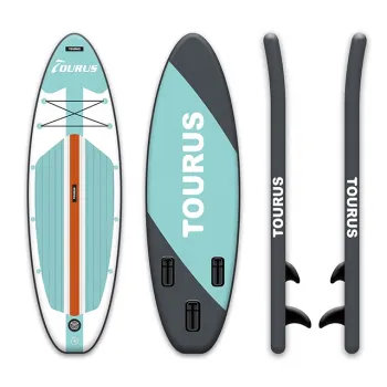 Inflatable SUP Paddle Board 8' x 29" x 6" - Kids Stand Up Paddle Board