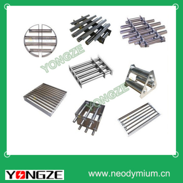 Customized rare earth NdFeB magnet grid for remove small metal